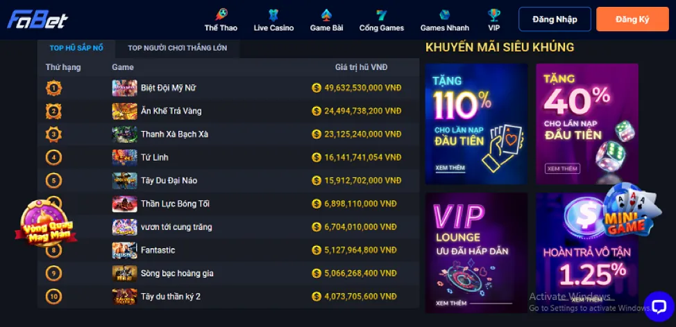 Hướng dẫn chơi casino 8live